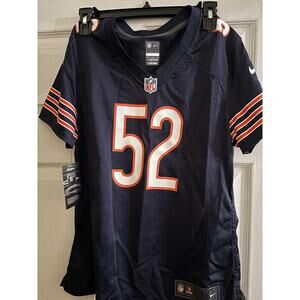 New Nike On Field NFL Chicago Bears Khalil Mack Jersey Women’s Size Medium NWT